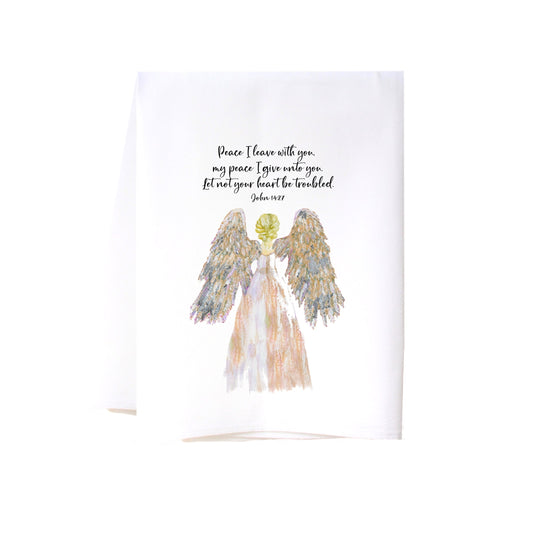 Cora and Pate - Towel - Peace Angel - Findlay Rowe Designs