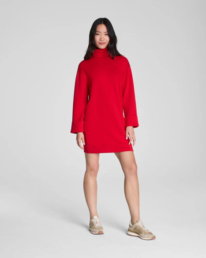Spanx - Dress - Airessentials Turtleneck - Spanx Red