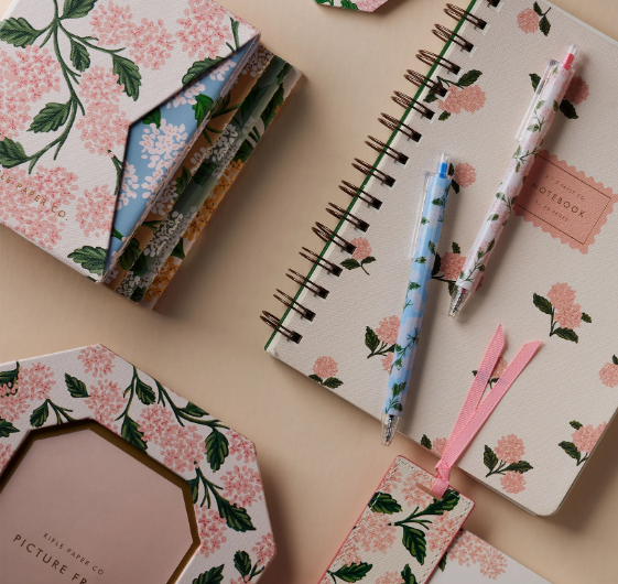 Rifle Paper Co - Gel Pen Set of 2 - Hydrangea - Findlay Rowe Designs