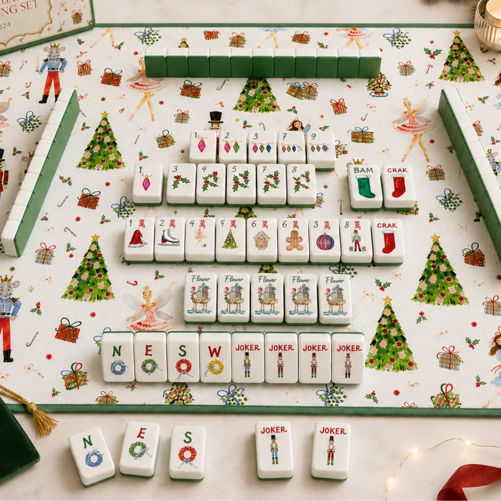 Keva - Mahjong Set - Holiday Lights - Findlay Rowe Designs