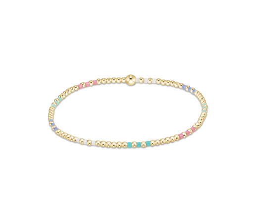 Enewton - Hope Joy Pattern 2mm Bead Bracelet - Hot Mess - Spring 2025 - Findlay Rowe Designs