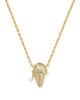 Kendra Scott - Necklace - Ice Cream Gold Short Pendant - Findlay Rowe Designs
