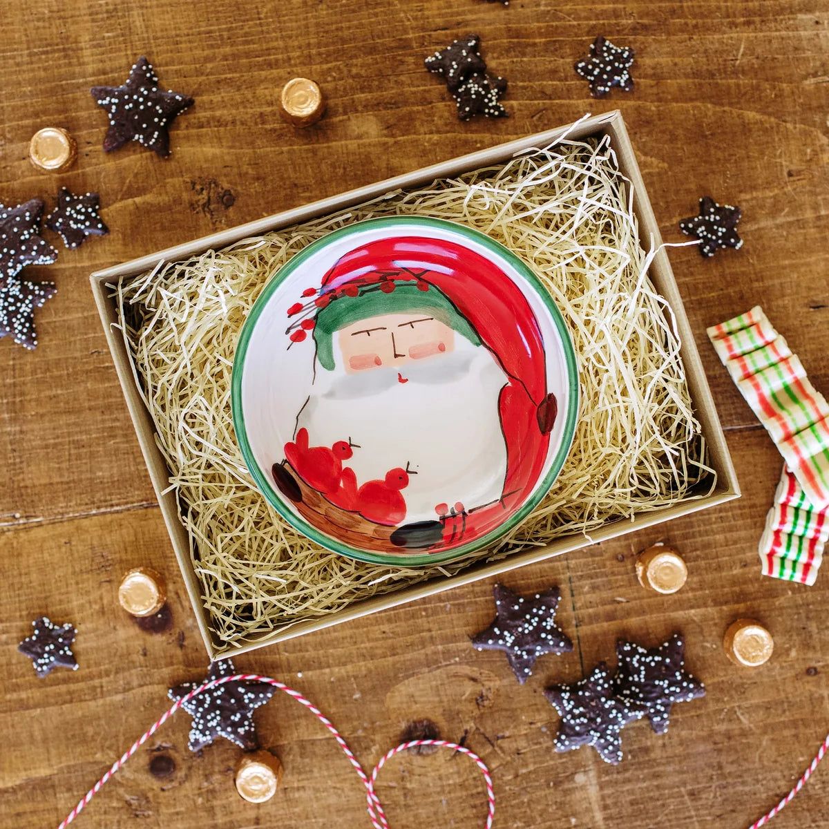 Vietri - Old St. Nick - Candy Dish - Findlay Rowe Designs