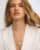 Kendra Scott - Necklace - Lucia Shell Gold Short Pendant - Findlay Rowe Designs