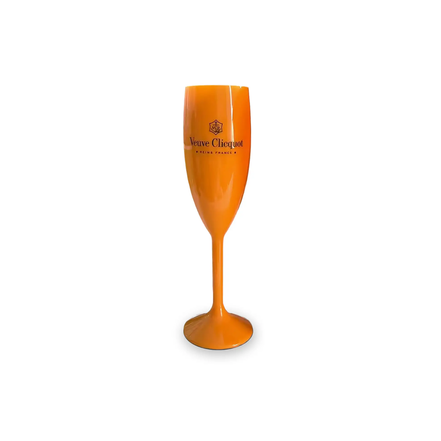 Champagne Flute - Veuve Clicquot - Orange - Findlay Rowe Designs
