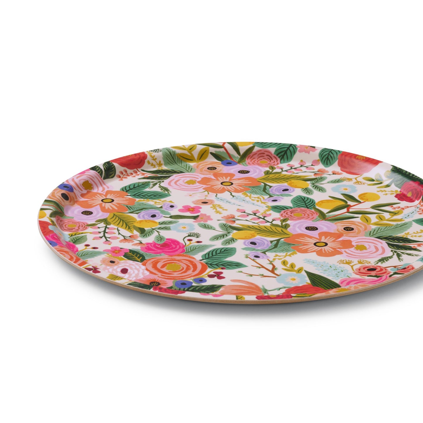 Rifle Paper Co - Garden Party Round Serving Tray - Findlay Rowe Designs
