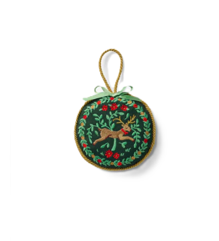 Rifle Paper Company - Embroidered Ornament
