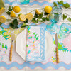 Lilly Pulitzer - Wine Glass - Set 2 - Mint Hydrangea Blue - Findlay Rowe Designs