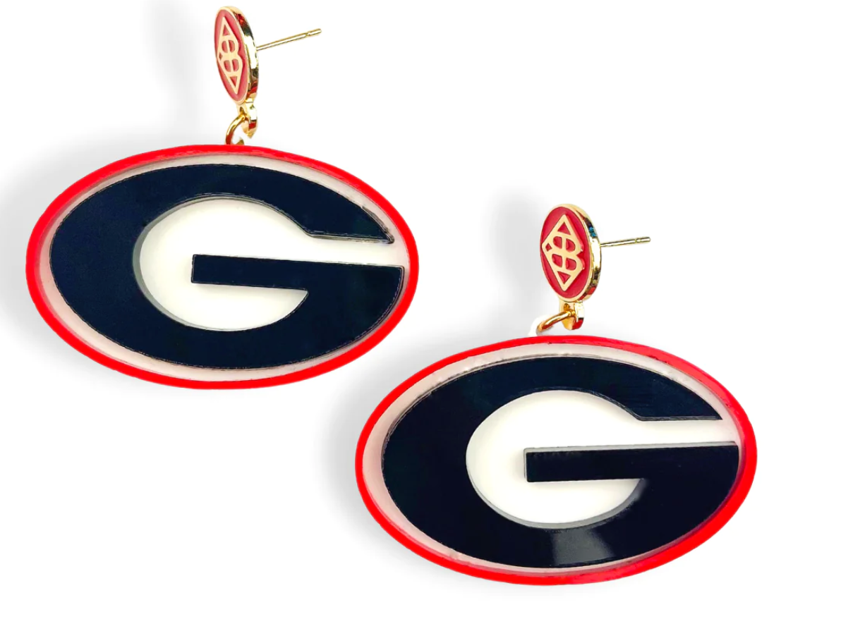 Brianna Cannon - Earrings - UGA Power G - Findlay Rowe Designs