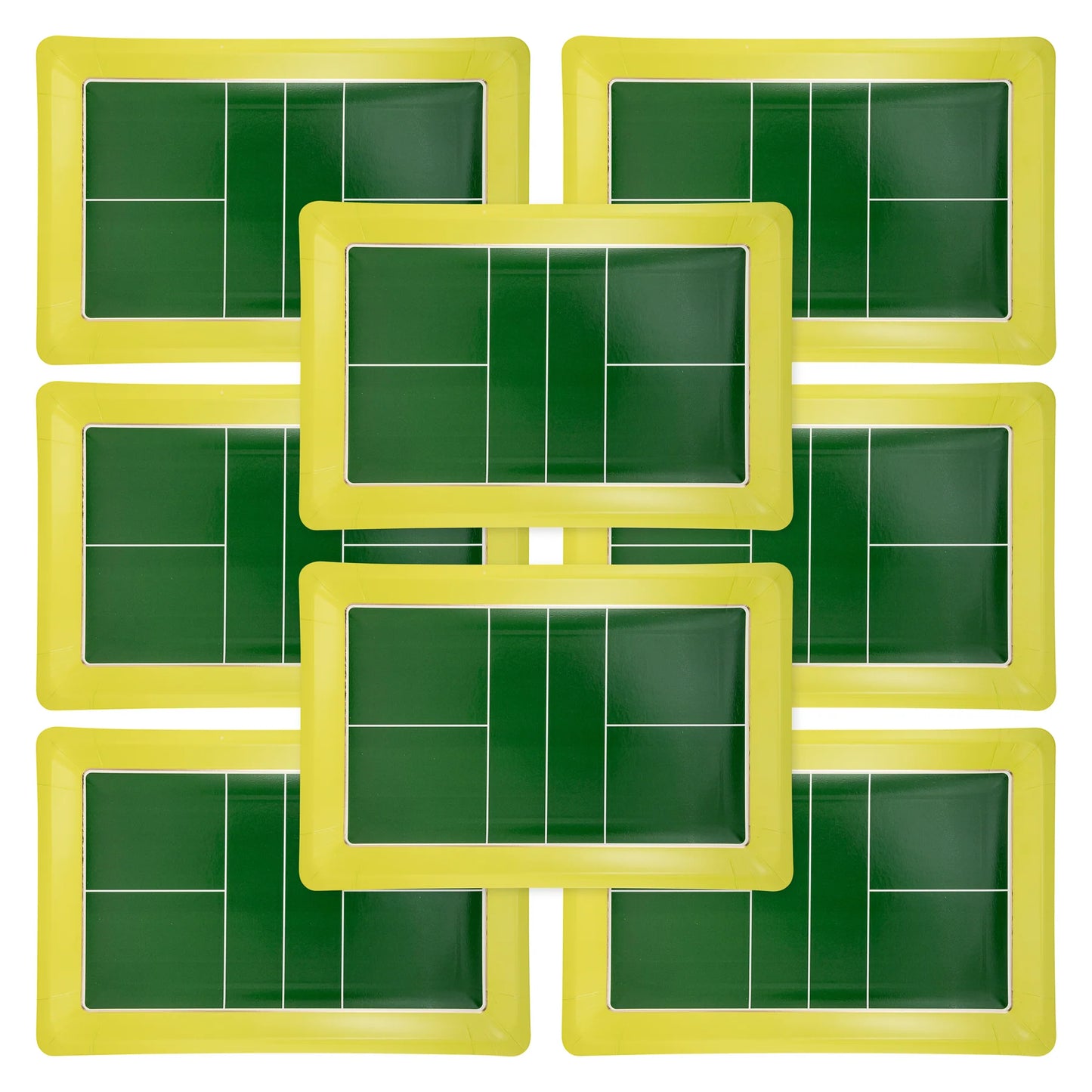 Paper Plate - Pickleball Court