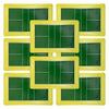 Paper Plate - Pickleball Court