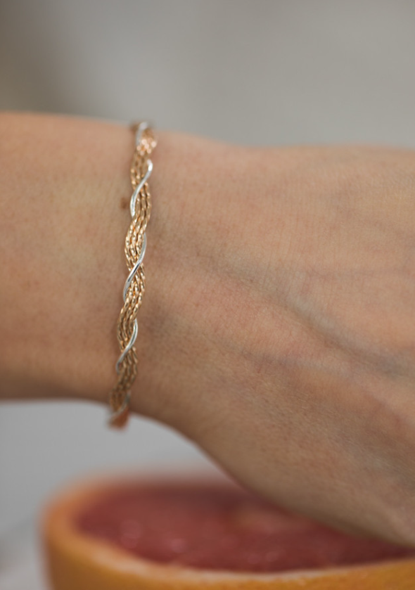 Ronaldo - Bracelet - A Mother's Love - Gold Sterling - Findlay Rowe Designs