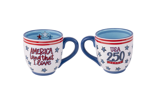 Glory Haus - Coffee Mug - America Land that I Love - Findlay Rowe Designs