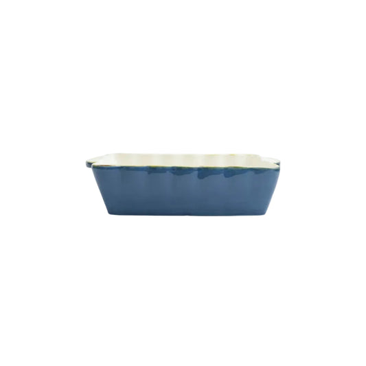 Vietri - Italian Bakers -Medium Rectangular Baker - Blue - Findlay Rowe Designs