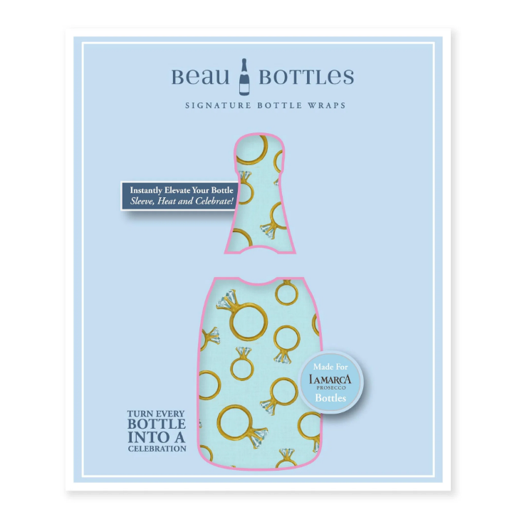 Beau Bottles - Prosecco Wrap - 750ml - Findlay Rowe Designs
