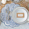 Hester and Cook - Placemat - Die-cut Blue Oyster Plate - Findlay Rowe Designs