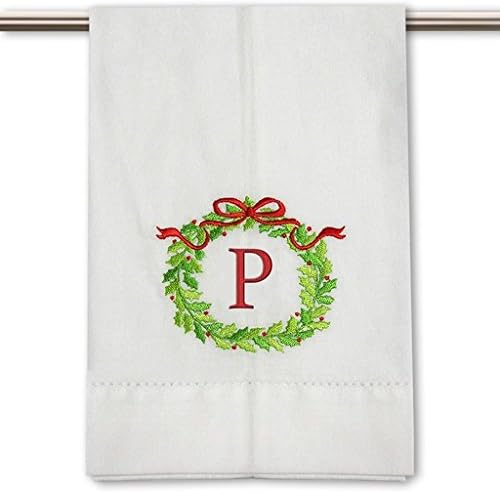 WREATH MONOGRAM TOWEL - Findlay Rowe Designs