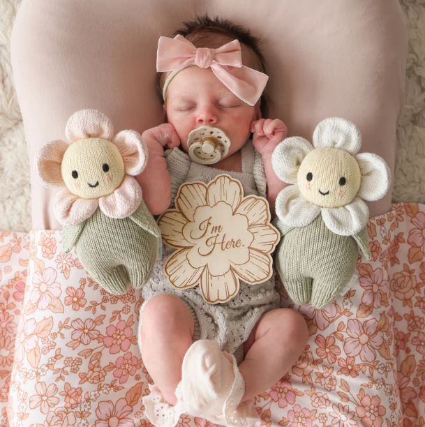 Cuddle+Kind - Baby Daisy Blush Pink - Findlay Rowe Designs