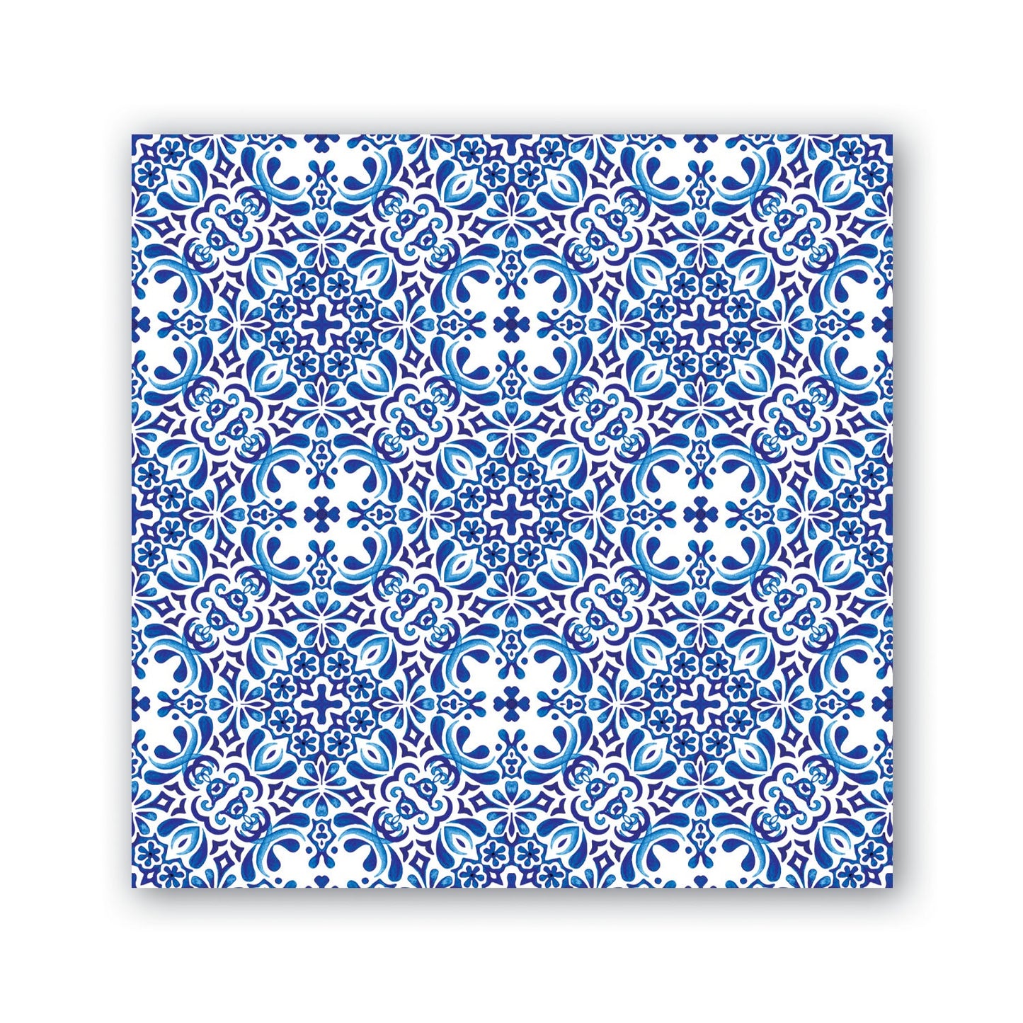 Michel Design Works - Cocktail Napkin - Indigo Seas - Findlay Rowe Designs
