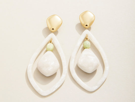 Spartina - Earring - Grand Lagoon Pearlescent - Findlay Rowe Designs