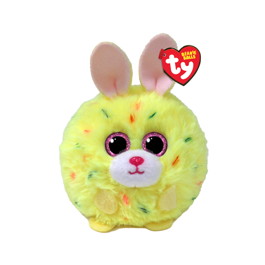 Ty - Beanie Ball - Lemon Yellow Bunny - Findlay Rowe Designs