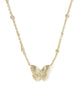 Kendra Scott - Necklace - Cailey Butterfly Gold Short Pendant - Ivory Mother-of-Pearl - Findlay Rowe Designs