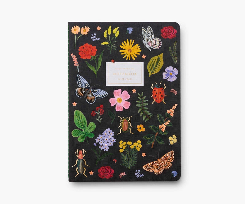 Rifle Paper Co - Set of 3 Notebooks - Curio - Findlay Rowe Designs