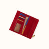 Hobo - Jill Large Billfold - Polished Leather True Red - Findlay Rowe Designs