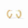 Julie Vos - Nassau Hoop Earrings- Gold - Findlay Rowe Designs