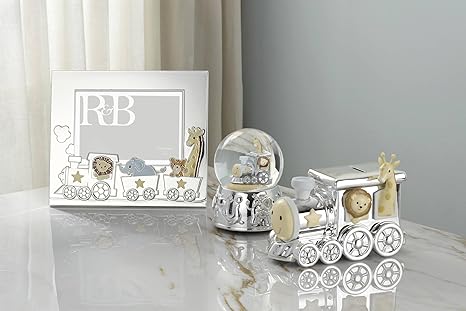 Reed and Barton - Bank - Animal Train Silverplate - Findlay Rowe Designs