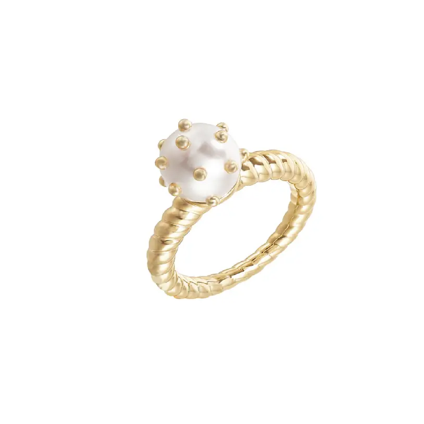 Natalie Wood - Ring - Carolina Ring - Pearl - Size 8 - Findlay Rowe Designs