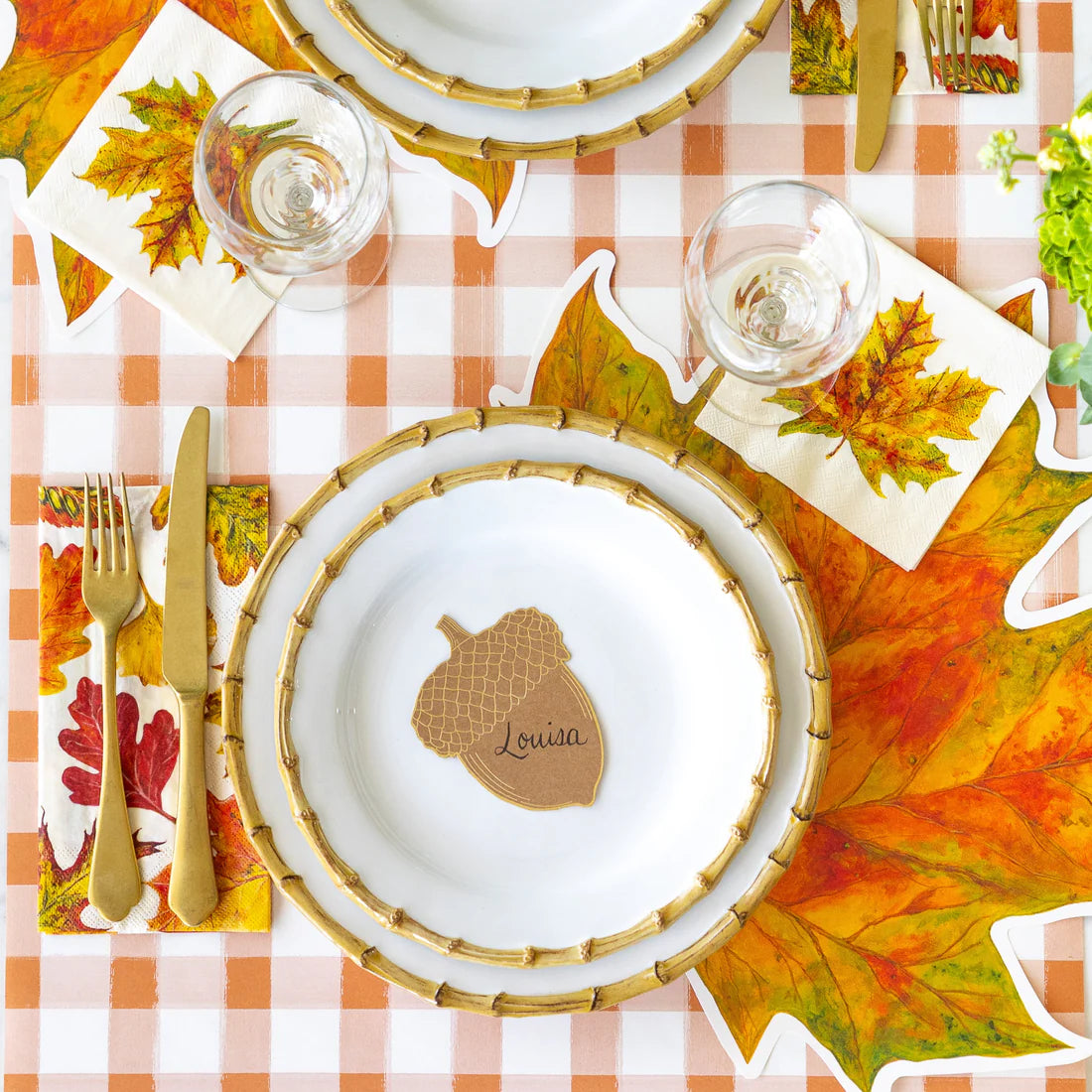 Hester & Cook - Cocktail Napkins - Fall Foliage - Findlay Rowe Designs