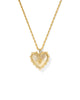 Kendra Scott - Necklace - Mallory Rose Locket Short Pendant - Gold - Findlay Rowe Designs