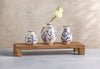 Mud Pie - Bud Vase - Blue Floral - Findlay Rowe Designs