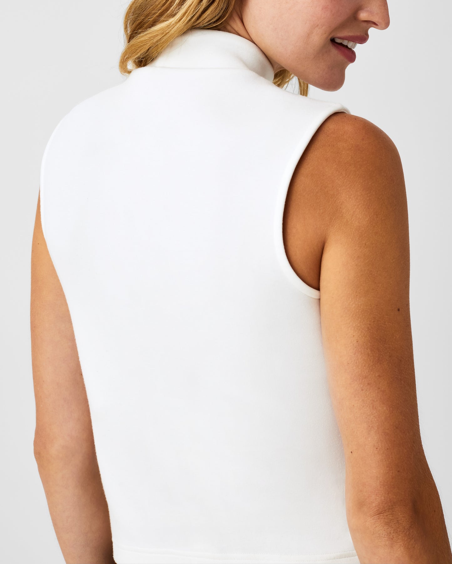 Spanx- Airessentials WHITE Mock Neck Top - Findlay Rowe Designs