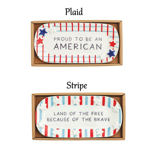 Mud Pie - Everything Tray - Americana