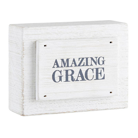 Wood Block - Amazing Grace