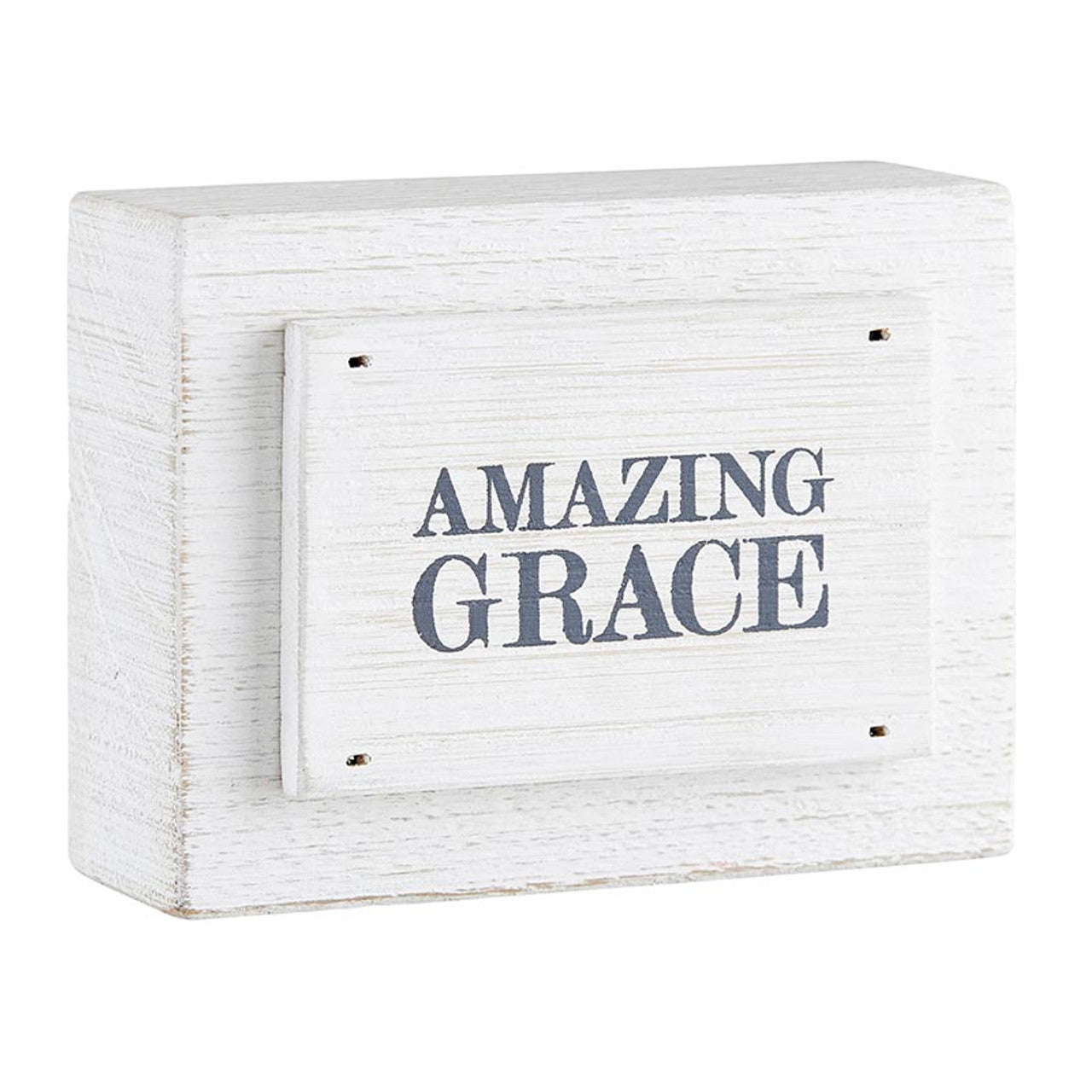 Wood Block - Amazing Grace - Findlay Rowe Designs