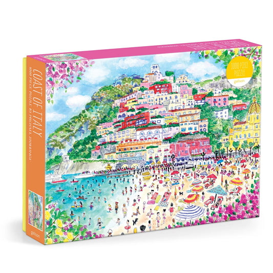 Puzzle - Coast of Italy - 1000 Piece - Michael Storrings - Findlay Rowe Designs