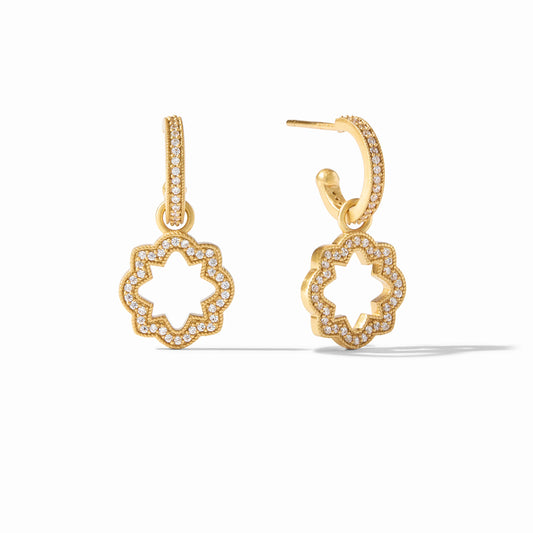 Julie Vos - Earring - Odette Hoop & Charm