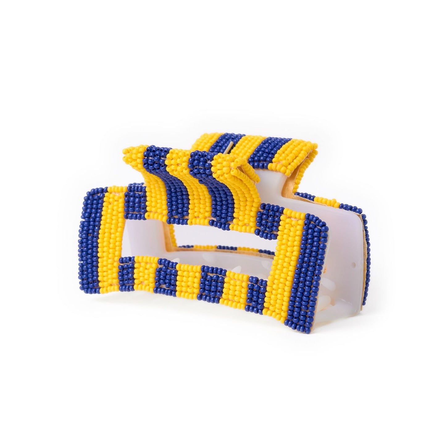 Ink + Alloy - Hair Clip - Beaded Gameday - Findlay Rowe Designs