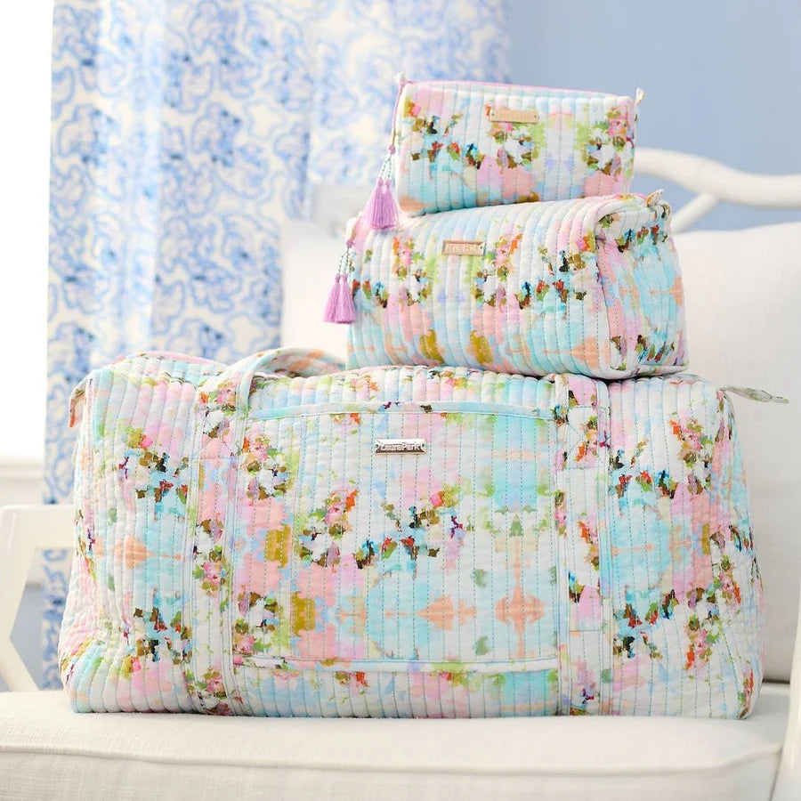 Laura Park - Cosmetic Bag - Quilted Signature - Brooks Avenue - Small - Findlay Rowe Designs