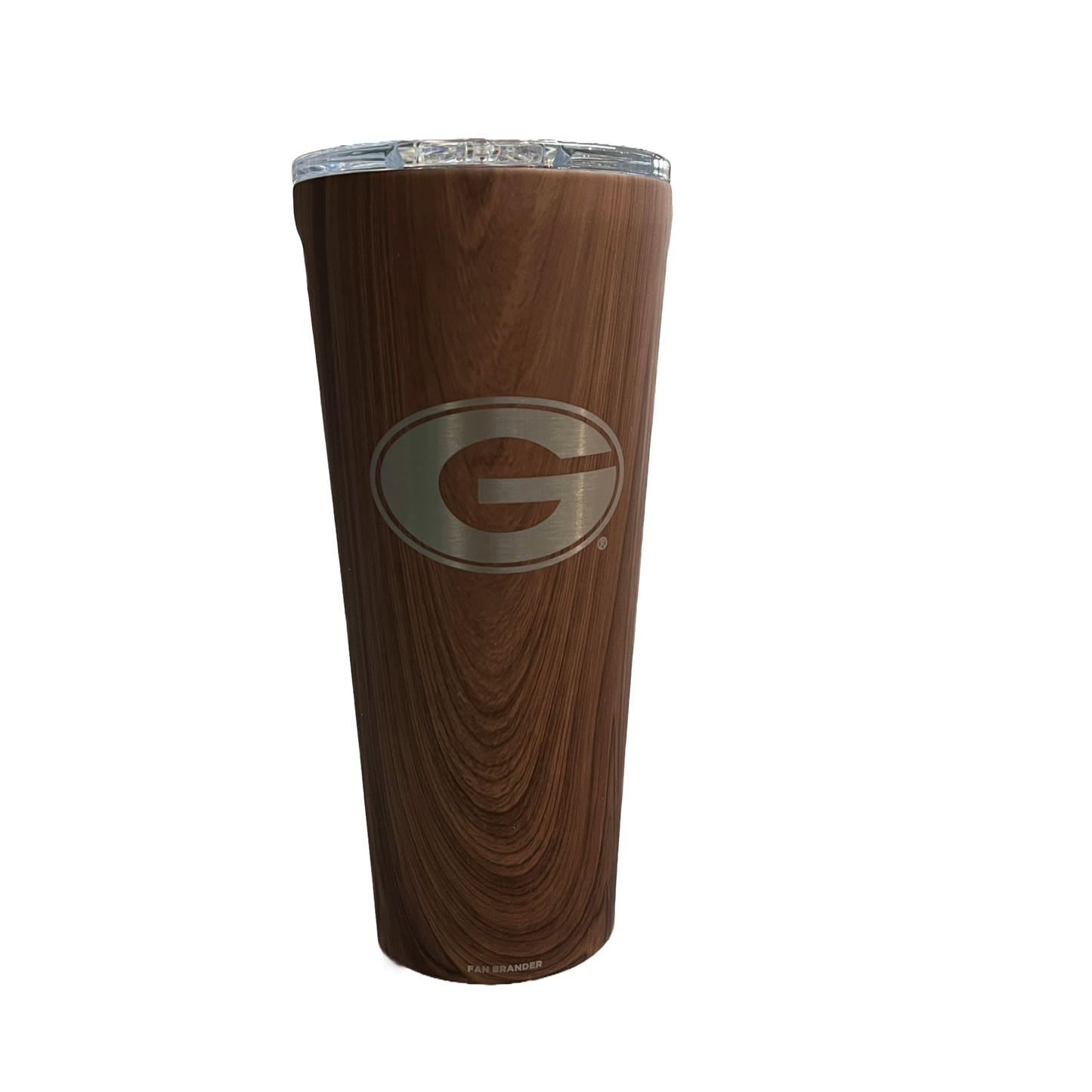 Corkcicle - 24 oz Walnut Tumbler with Georgia Bulldogs Primary Mark G Logo