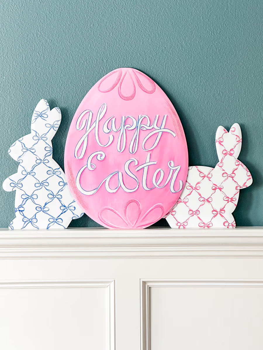 Rosanne Beck - Stake - Bowtiful Bunny - Findlay Rowe Designs