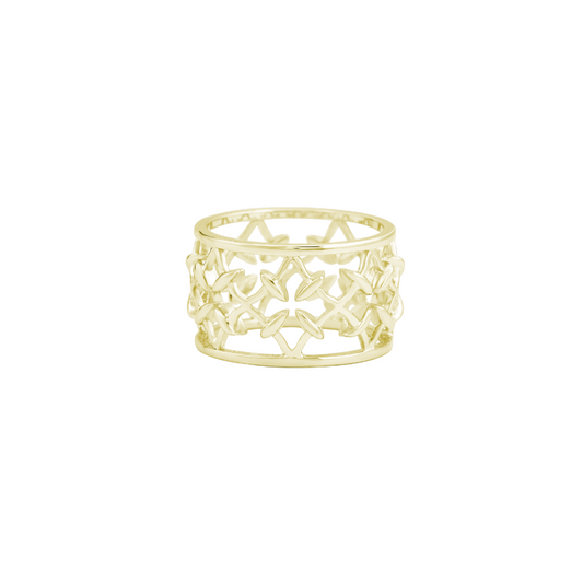 Natalie Wood - Ring - Believer Ring - Gold - Size 8 - Findlay Rowe Designs