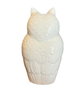 Hazel Mazel - Bud Vase - Stoneware Owl - White - Findlay Rowe Designs