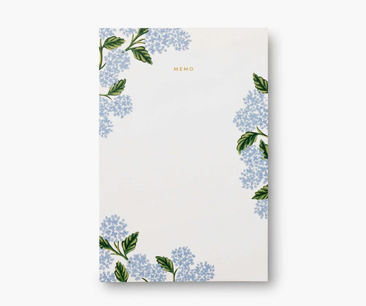 Rifle Paper Co - Hydrangea Memo Pad - Findlay Rowe Designs
