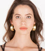 Sheila Fajl - Hoops - Brooke - Brushed Gold - Findlay Rowe Designs