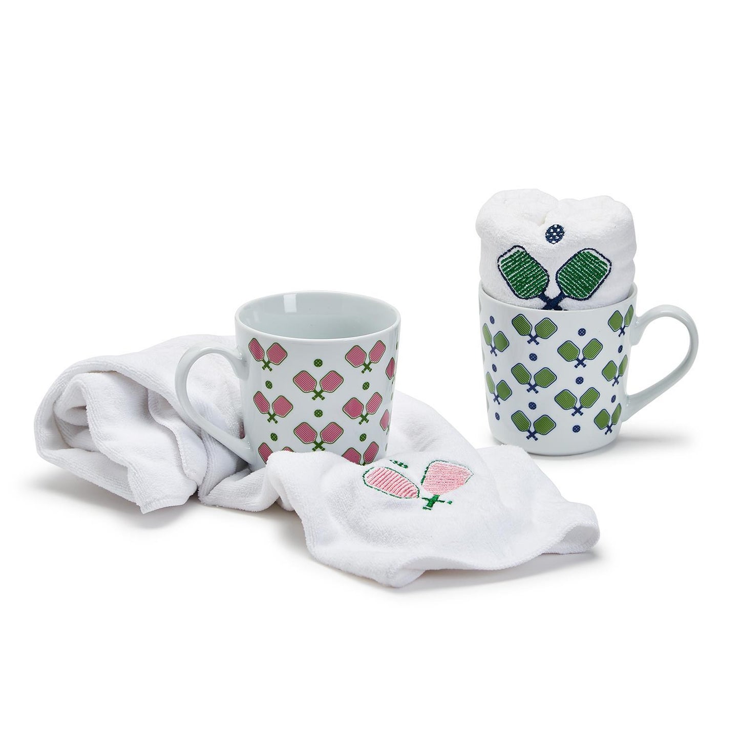 Pickleball Mug with Sport Towel Set - Findlay Rowe Designs