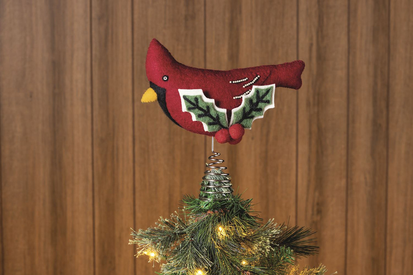 Mud Pie - Tree Topper - Cardinal